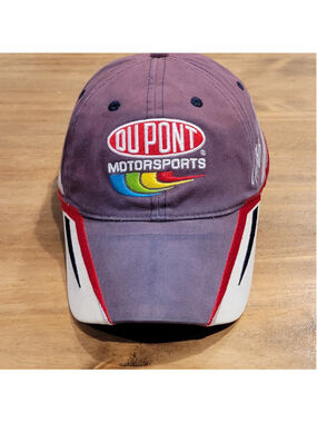Vintage Jeff Gordon #24 DuPont Motorsports NASCAR Hat Cap Hendrick Chase Y2K